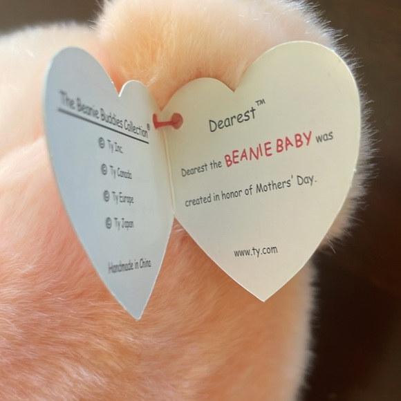 Ty original Beanie Buddy Dearest Bear - Picture 3 of 4